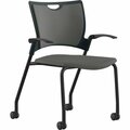 9To5 Seating CHAIR, STCK, FBRC, 25in, GY/BK NTF1315A12BFDO